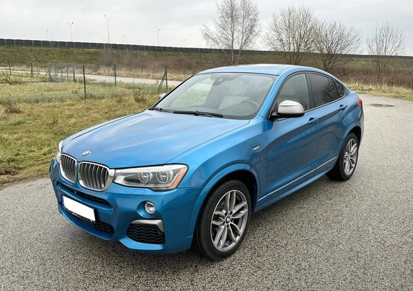 BMW X4 M cena 139999 przebieg: 161000, rok produkcji 2017 z Mordy małe 106